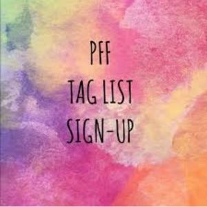 🦄 PFF Tag List! ❤🧡💛💚💙💜